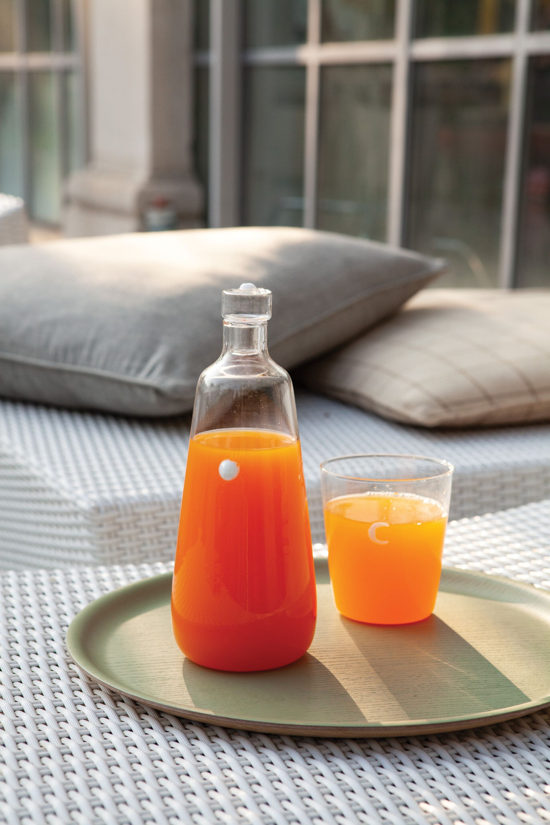 Бутылка из боросиликатного стекла Zafferano уникальный ARCH-00079805 - Вид №4