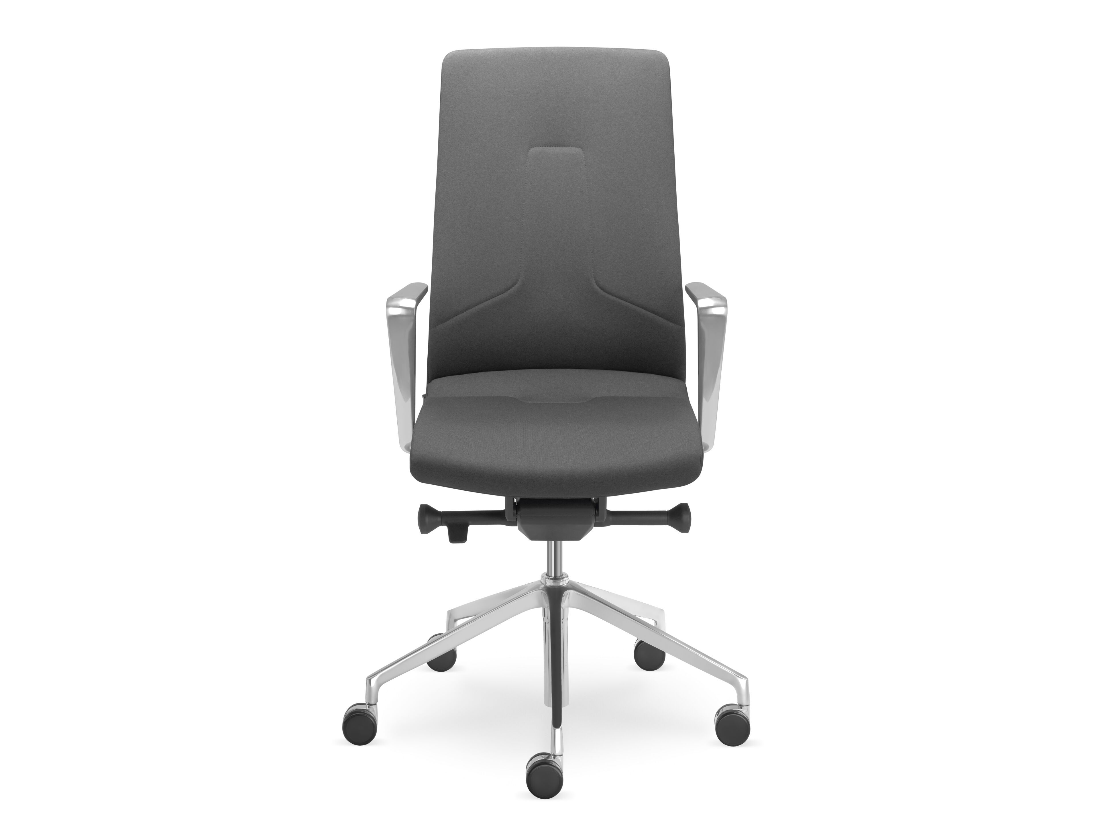 5-спицевое тканевое вращающееся офисное кресло с подлокотниками LD Seating FollowMe ARCH-00083494 - Вид №1