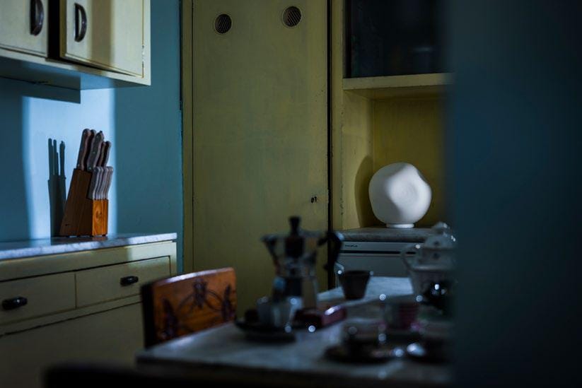 Светодиодная настольная лампа из дутого стекла Foscarini Hoba ARCH-00018097 - Вид №1