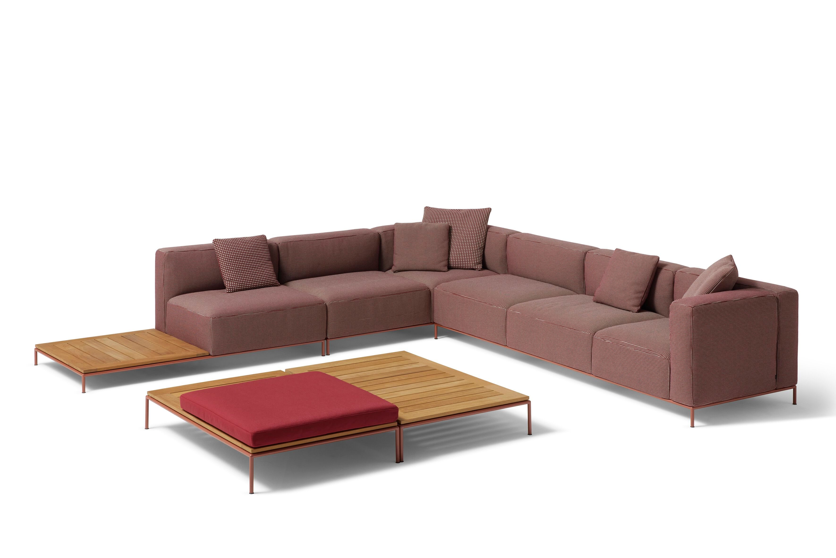 Низкий садовый столик в ироко CASSINA Mex-Hi Outdoor ARCH-00074152 - Вид №2