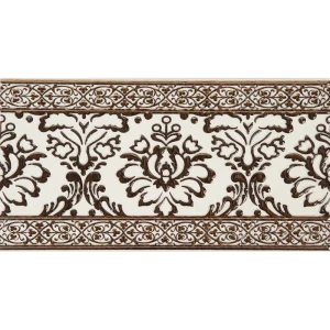 Бордюр настенный LB Ceramics Катар 13x25 см цвет белый 14225323 STLM-2029039