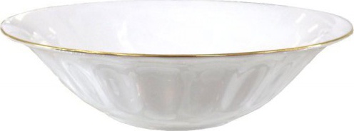 10563833 Императорский фарфоровый завод Салатник "Золотая лента" "Нега" кн1 Фарфор костяной 