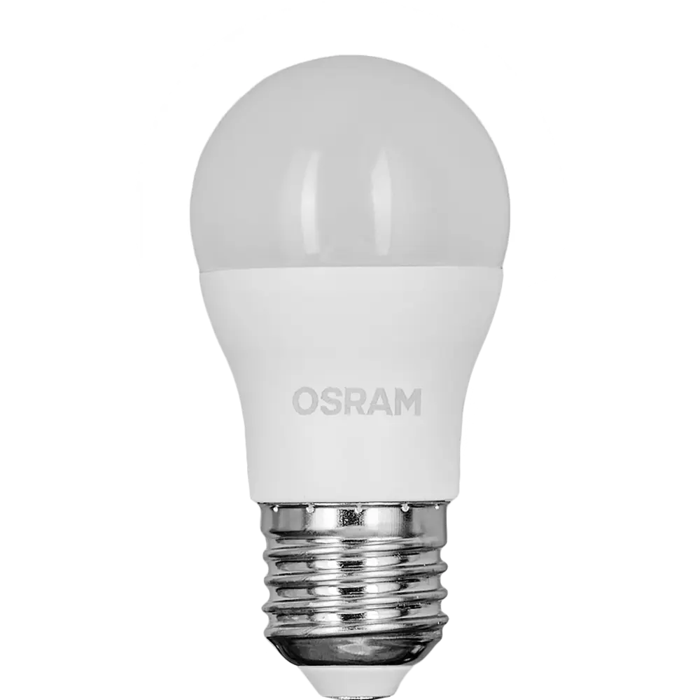 Лампа светодиодная Osram шар 9Вт 806Лм E27 холодный белый свет STLM-2199768 - Вид №1