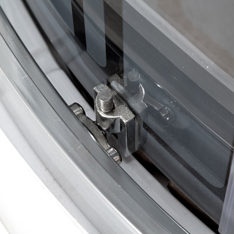 V1245 Душевая кабина DETO Серия V BМ1590 с гидромассажем BLACK - Вид №12