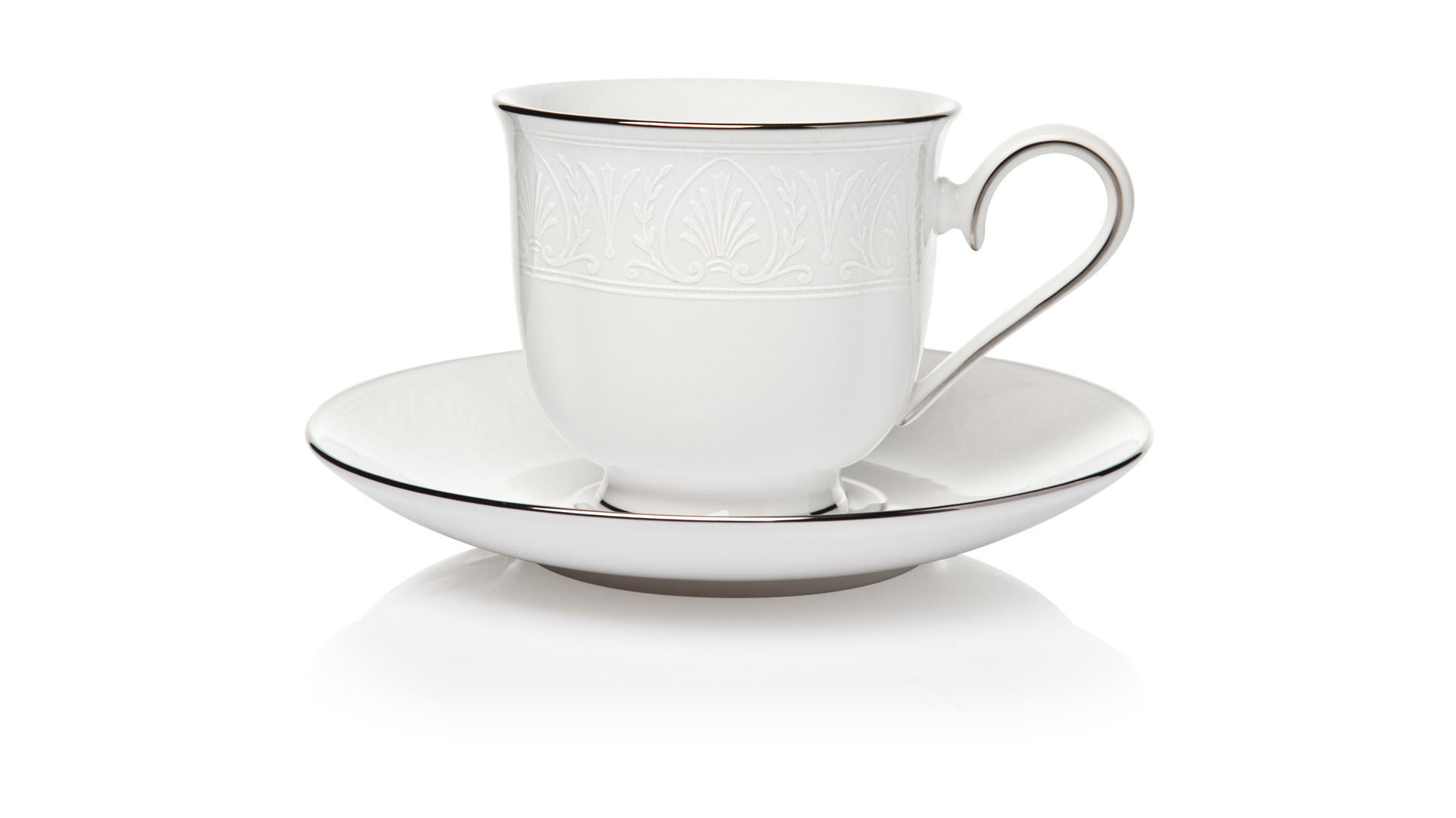 10665766 Lenox Сервиз чайный Lenox "Ханна,платиновый кант" на 6 персон 21 предмет Фарфор, Керамика  - Вид №4