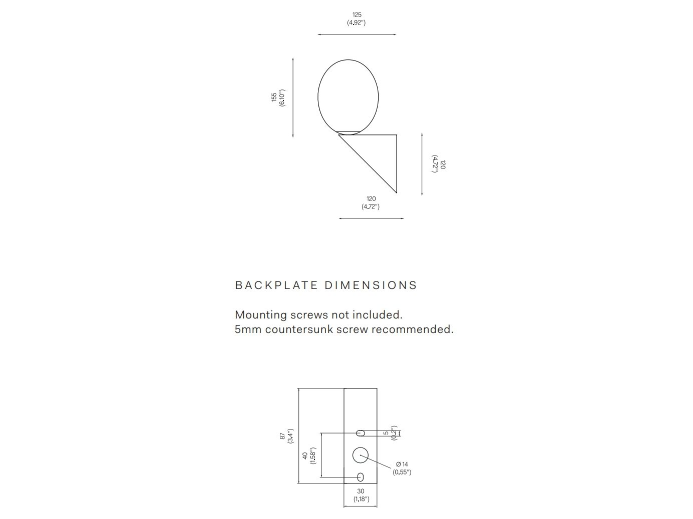 Светодиодный настенный светильник из опалового стекла Michael Anastassiades философское яйцо ARCH-00134347 - Вид №2
