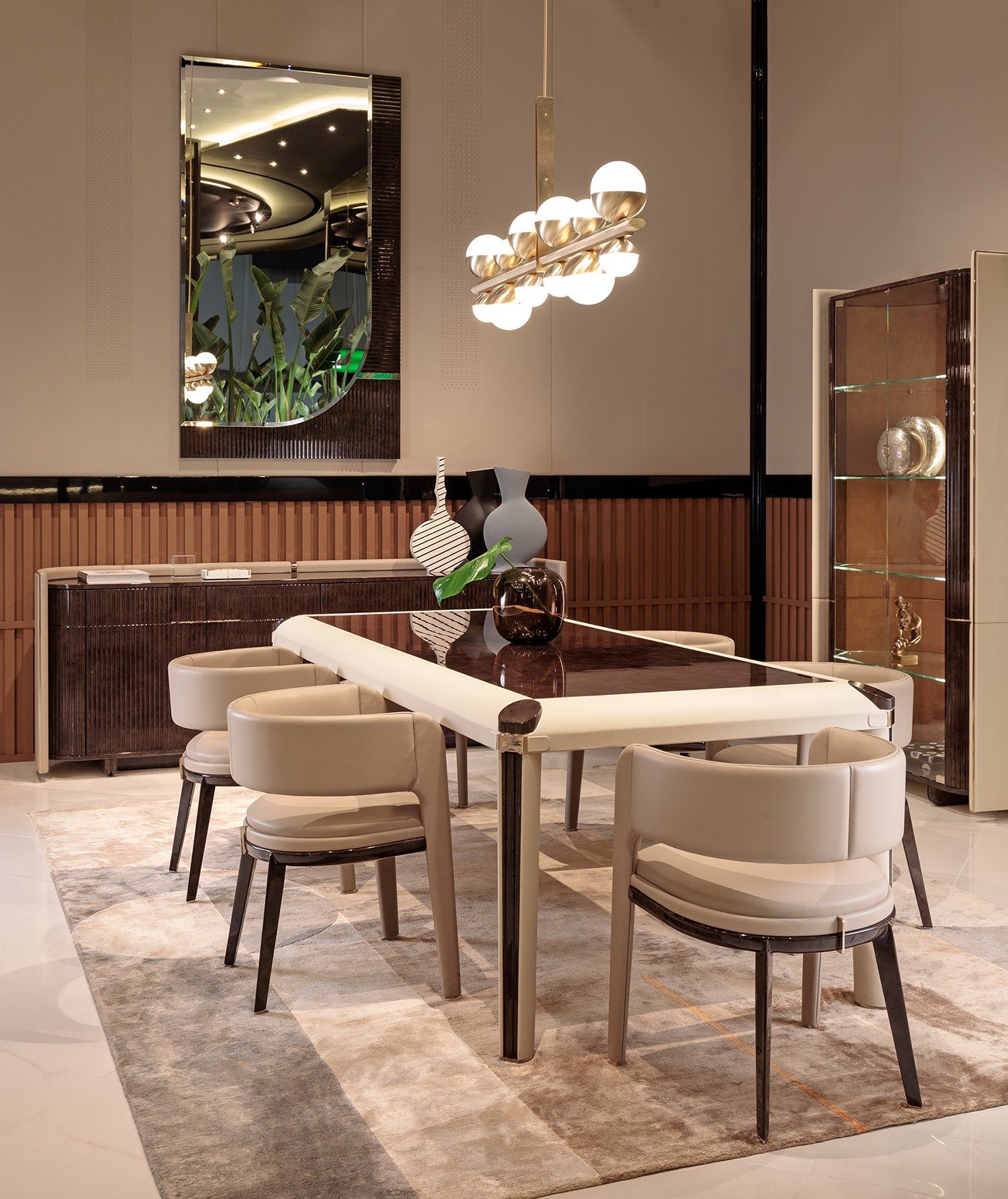 Кожаное кресло с подлокотниками Turri ARCH-00131485 - Вид №2