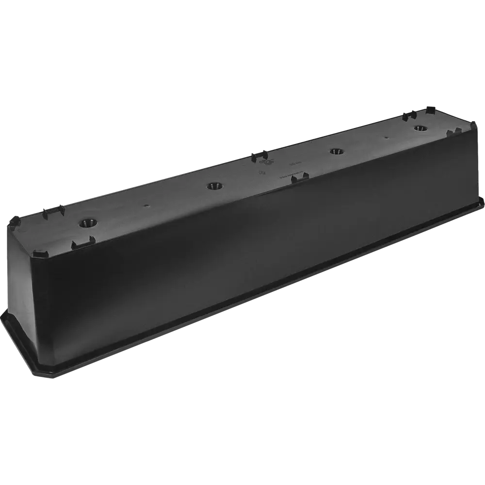 Ящик балконный Ingreen 80x17 h15 см v14 л пластик венге STLM-2131126 - Вид №3