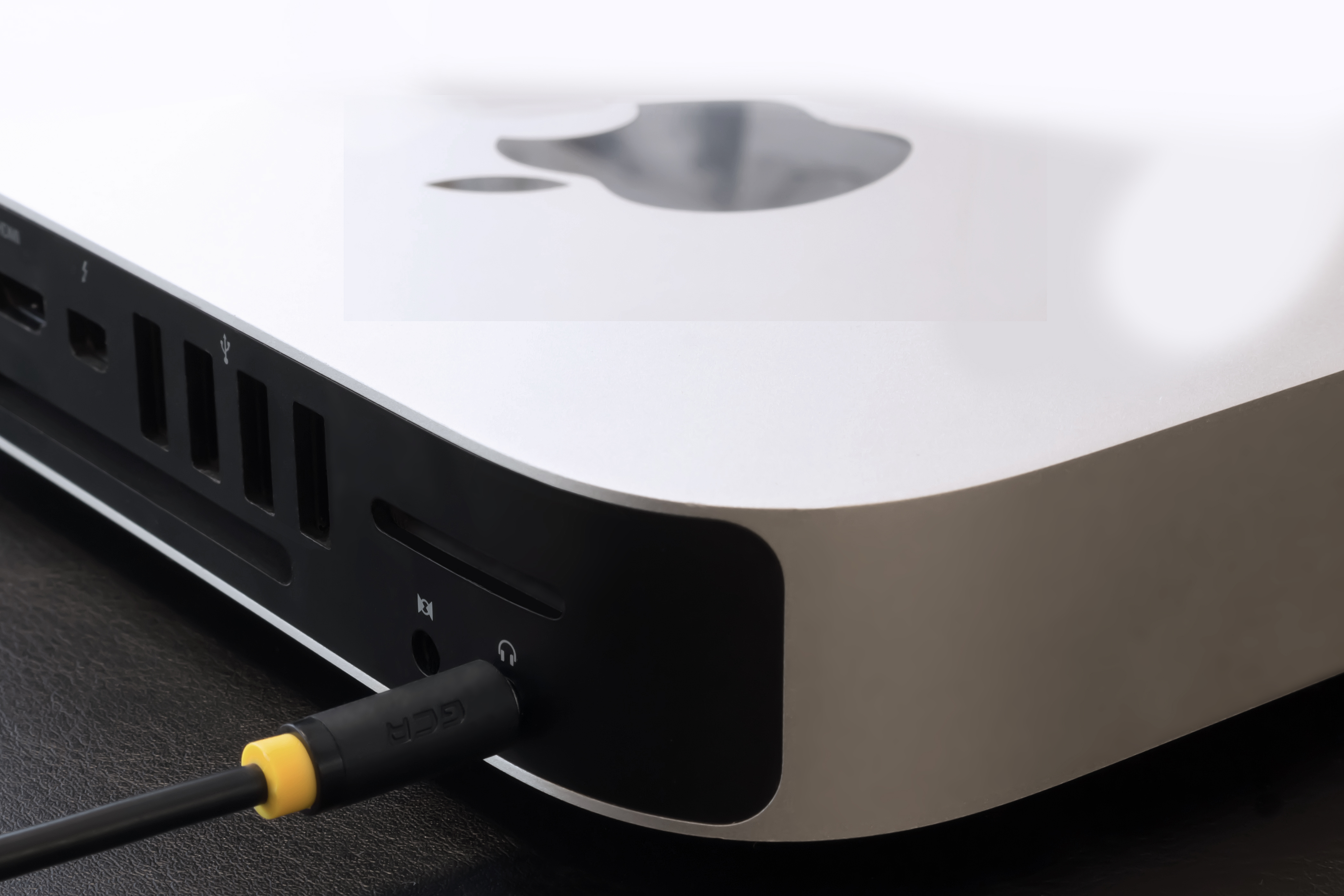 GCR-AVC1114-0.25m кабель аудио 0.25m jack 3,5mm/jack 3,5mm черный, желтая окантовка, ультрагибкий, 28 awg, m/m, premium , экран, стерео Greenconnect Santreyd  - Вид №6