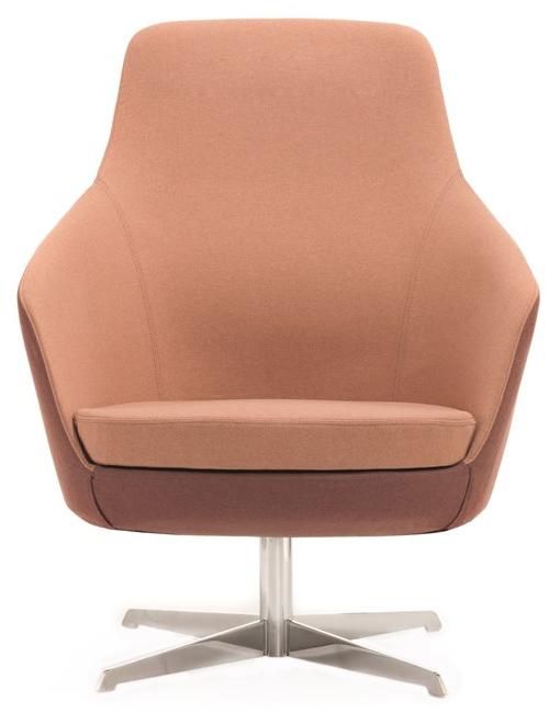 Albaplus Кресло поворотное на четыре спицы с высокой спинкой Folha 2018/083/ita - Вид №1