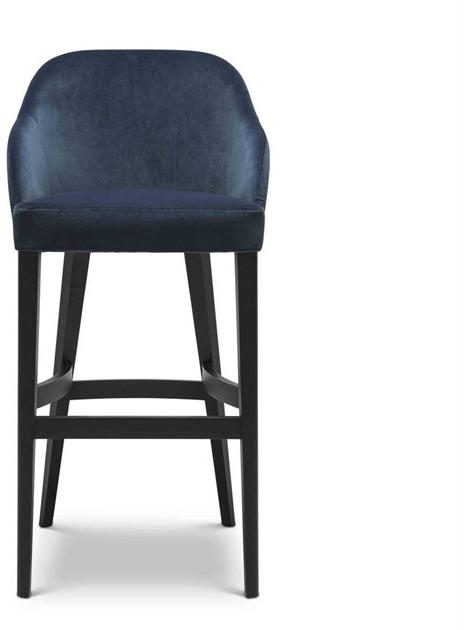 Origins 1971 Табурет высокий обитый тканью с подлокотниками Roald sun-id-1460058 - Вид №1