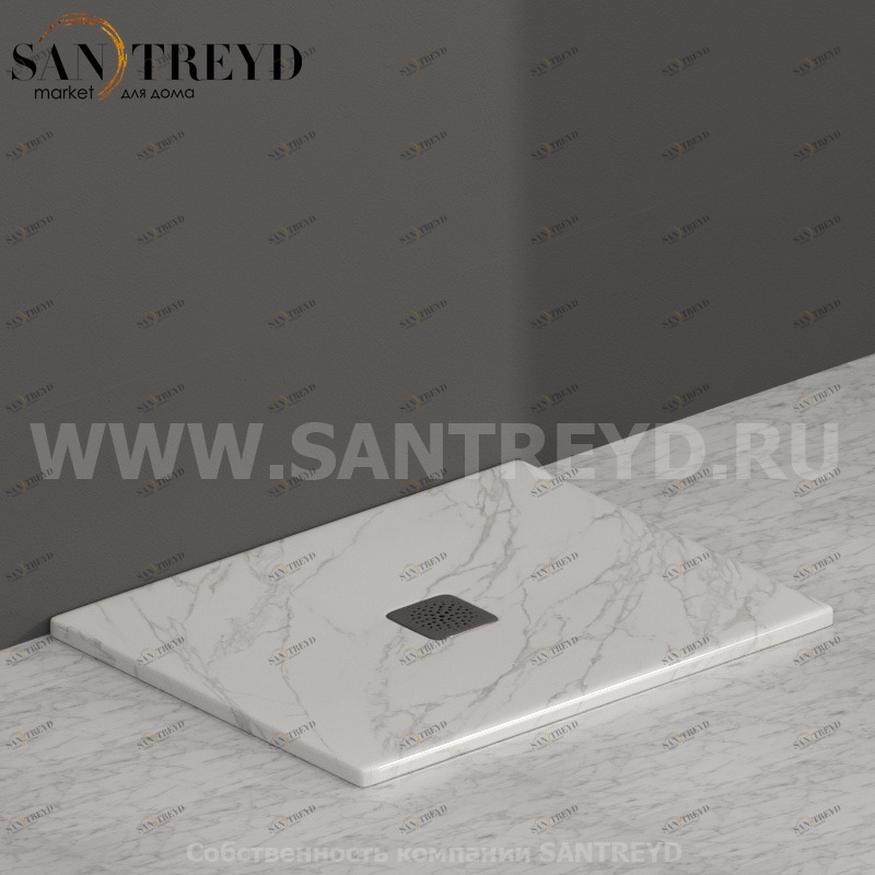 DT072AC Душевой поддон 90x72 керамический Globo Ceramica Globo DOCCIATRE