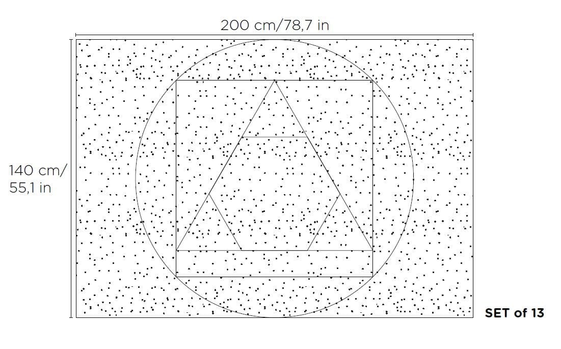 Акустическая панель Slalom ДИЗАЙН ФОРМЫ ИЗ ВОЙЛОКА ARCH-00095357 - Вид №3