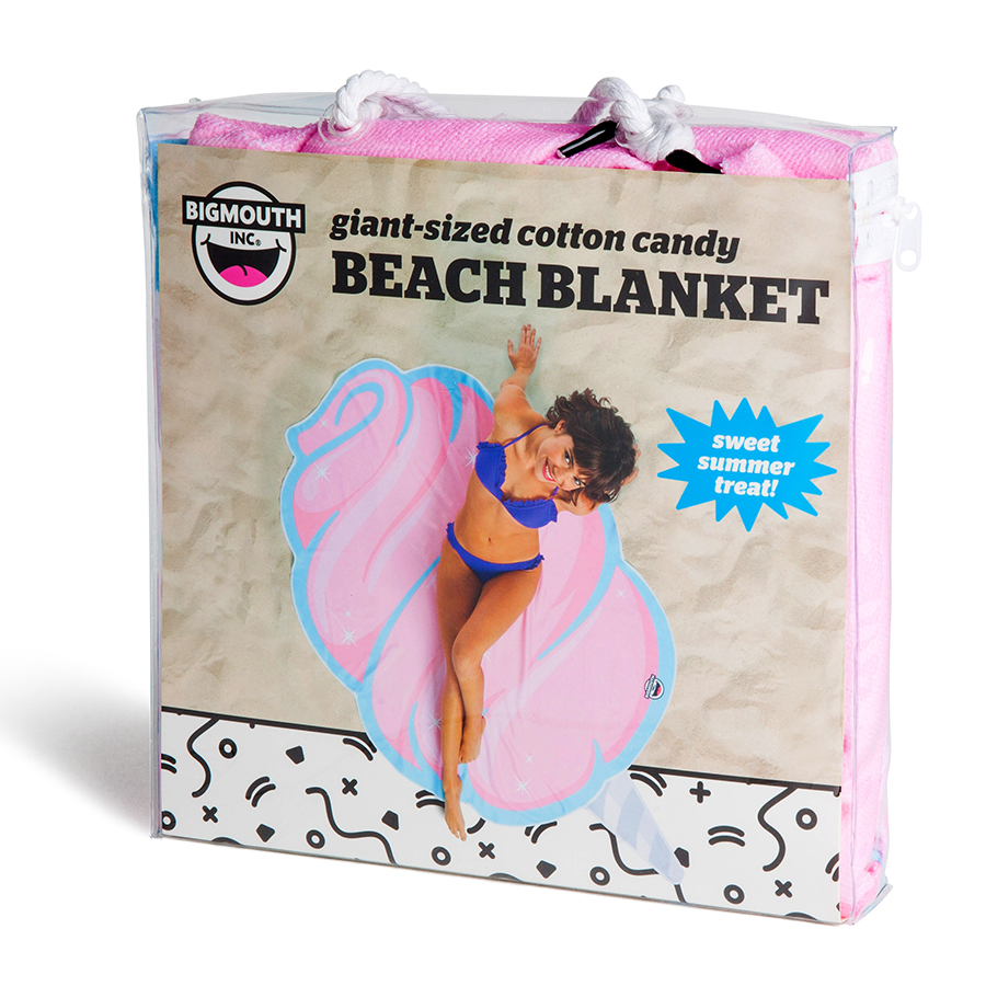 BMBT-0011 Покрывало пляжное , cotton candy BigMouth  - Вид №3