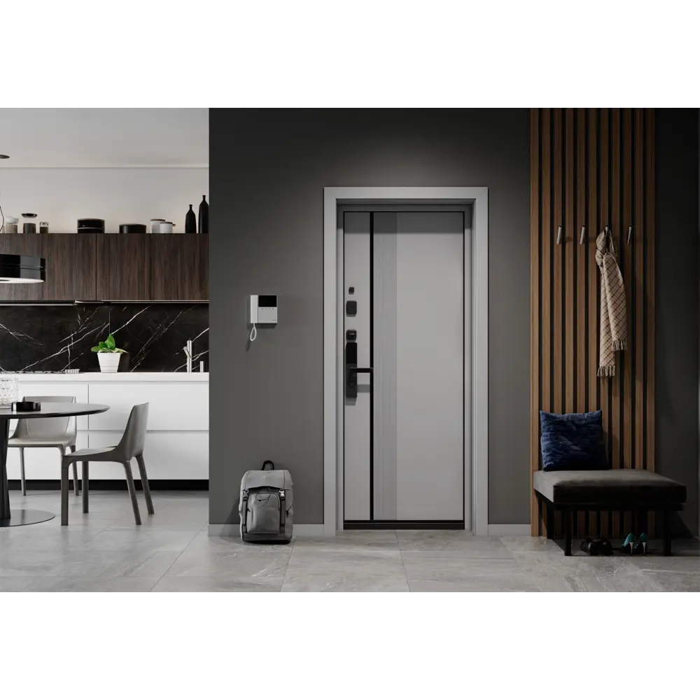 Входная дверь TOREX Протон Лайн Гриджио 95×205 см 89437239 STLM-1584619 - Вид №13