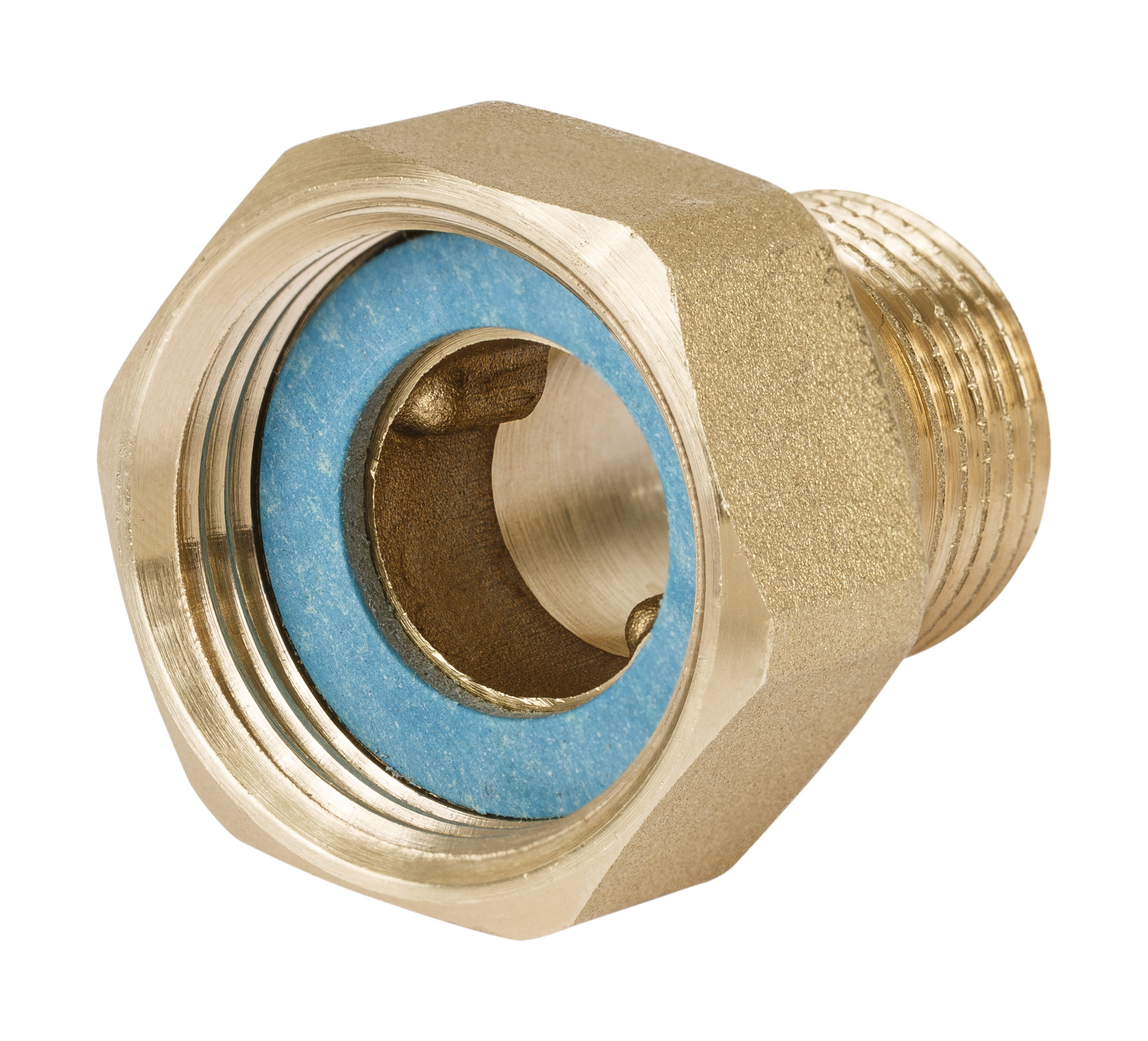 Danfoss Резьбовые присоединительные фитинги для клапанов с наружной резьбой Фитинг резб. для AQT Ду40, для Ду40 003Z0279  - Вид №1