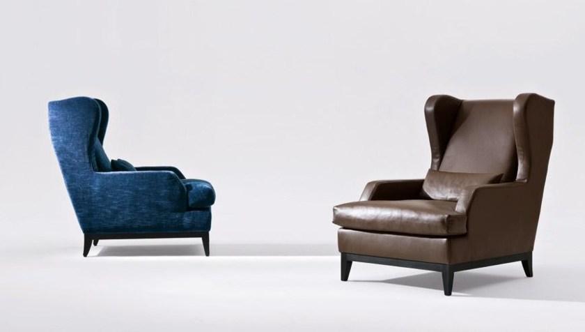 Marac Кожаное кресло с подлокотниками Grey sun-id-1398610 - Вид №1