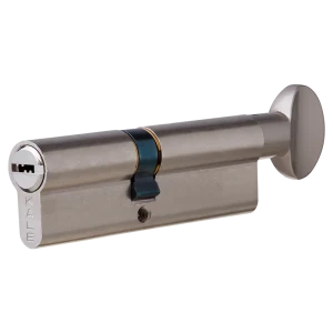 Цилиндр Kale 164BM-100-C-NP, 40х50 мм, ключ/вертушка, цвет никель 82394818 STLM-2170038