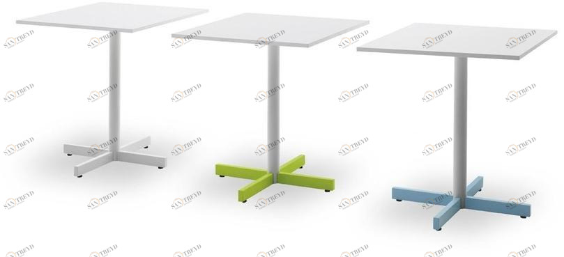 Pointhouse Квадратный стол с 4-звездочным основанием для контракта sun-id-1405949