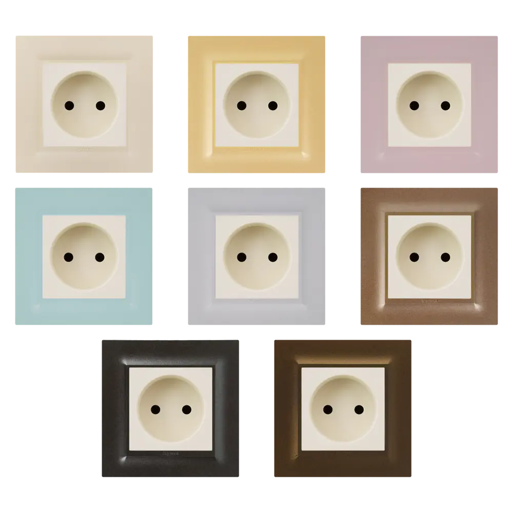 82064597 Розетка встраиваемая Legrand Structura без заземления, цвет слоновая кость STLM-0018588 - Вид №1