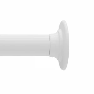 040A200i14 Угловой карниз для ванной комнаты 90-180 см белый IDDIS Elegante