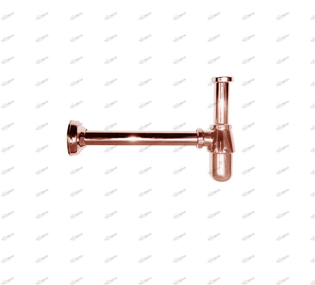 Gentry Home Сифон для умывальника Taps accessories Розовое золото GH101091 