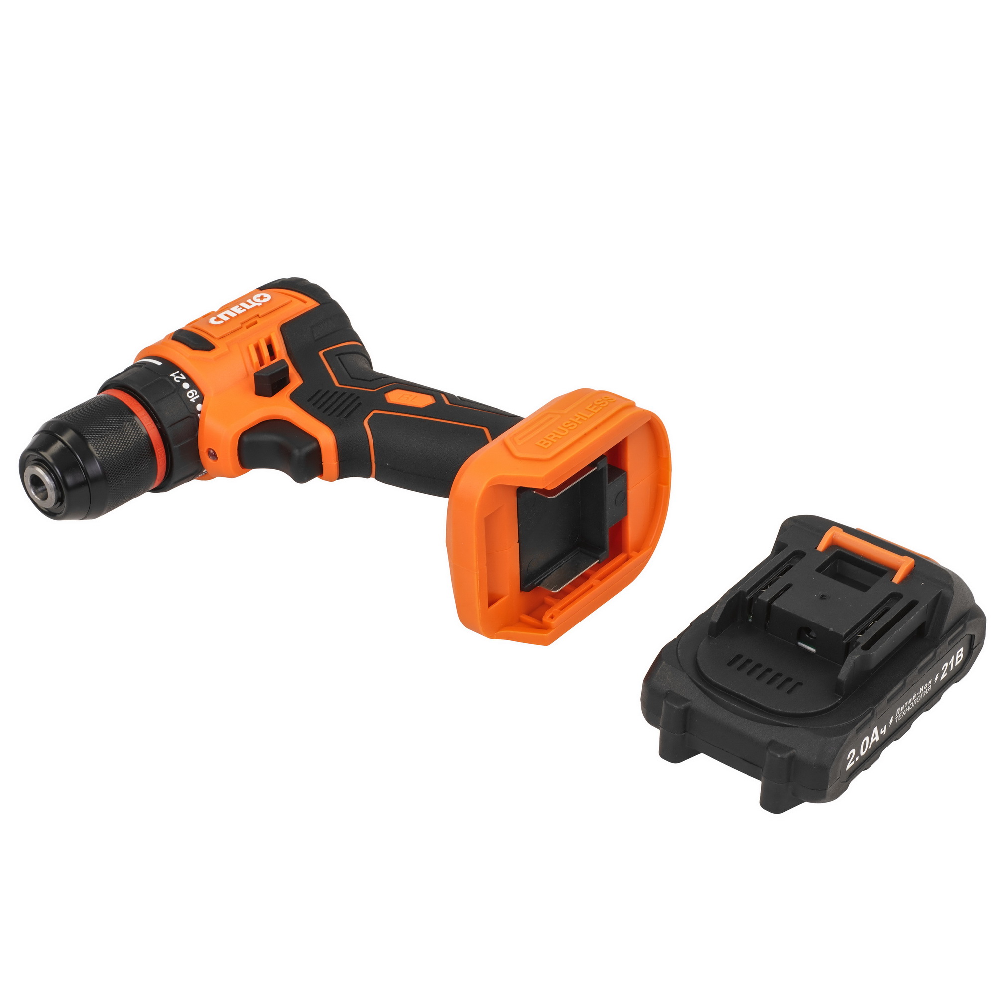 Дрель-шуруповерт СПЕЦ БДА-21-Б 9213809 STDN-0056816 - Вид №5