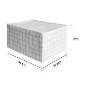 Konsensa - Складная коробка для хранения 60 л с крышкой 89397843