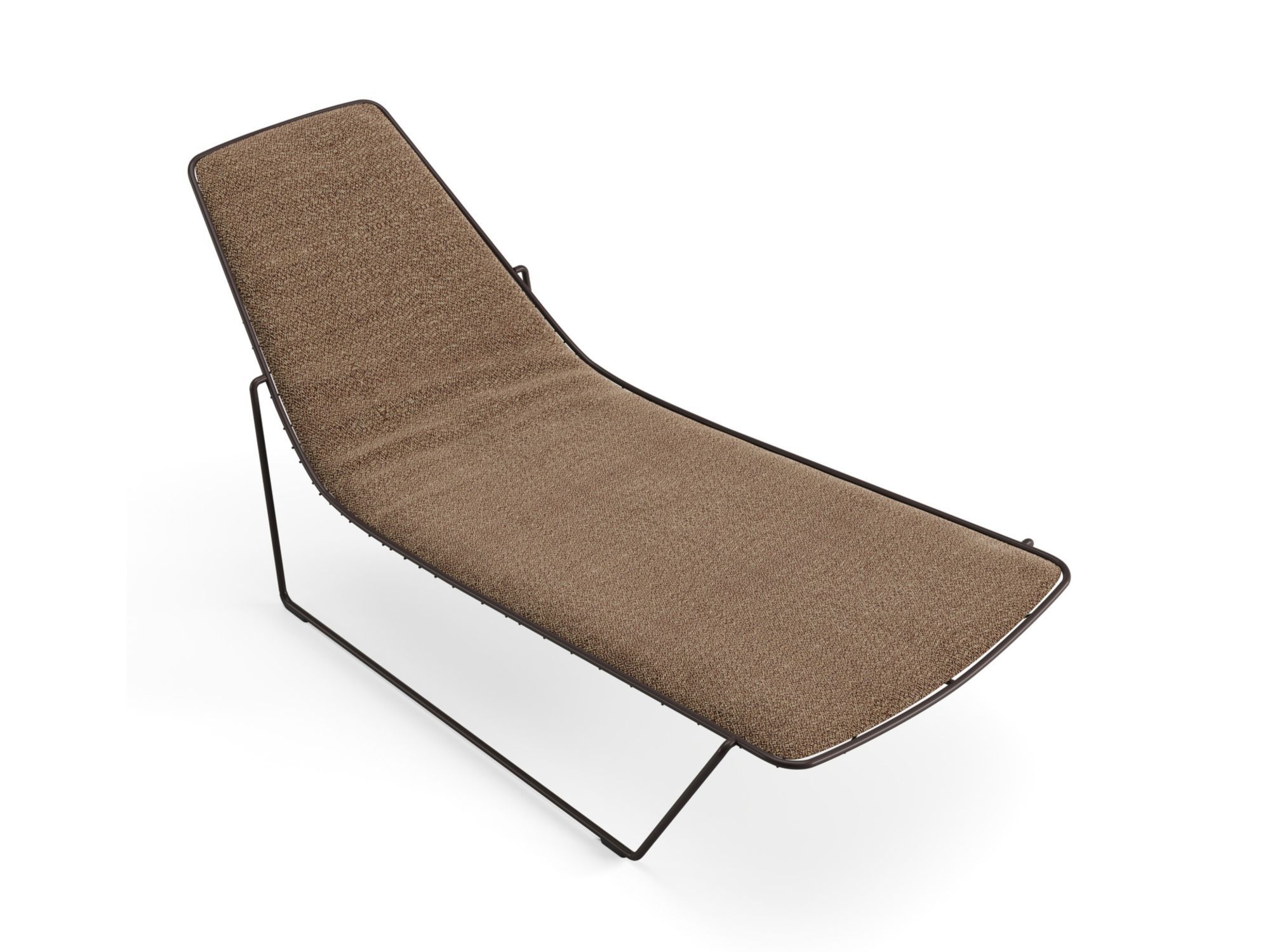 Стальной садовый шезлонг Arper ARCH-00120636 - Вид №9