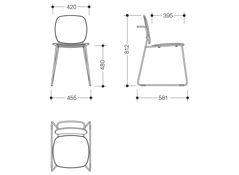 950.51.31040 стул для ванны HEWI System 900 - Вид №7
