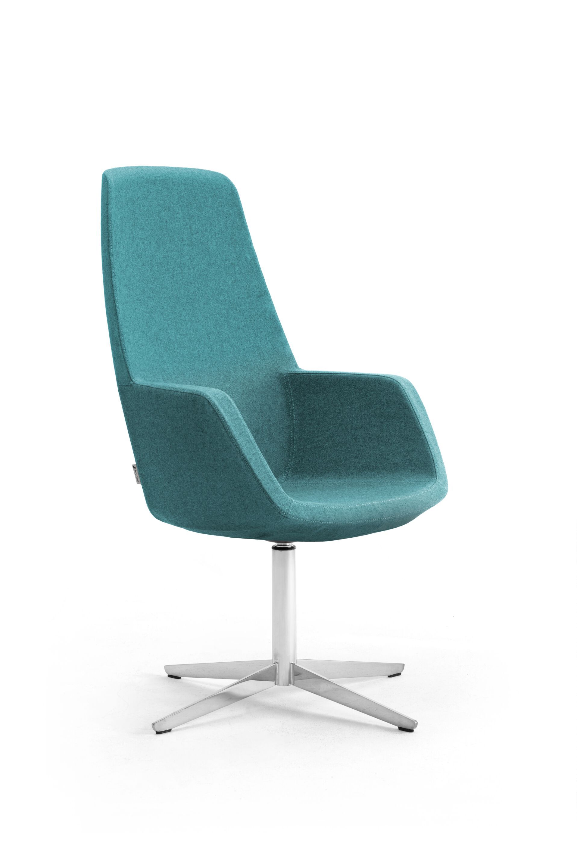 Стул из ткани с высокой спинкой Leyform Gaia ARCH-00092534 - Вид №2