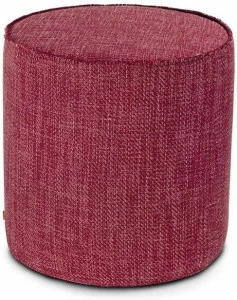 MissoniHome Пуф-цилиндр из однотонного твила Winter flame