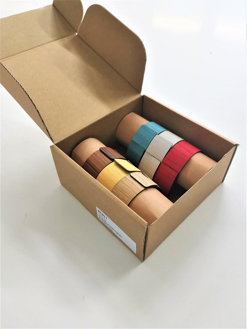 LIGNIS® Набор деревянных салфетниц из 6 предметов Nelumbo sun-id-1355603 - Вид №7