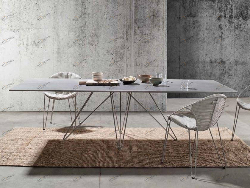 Joli Прямоугольный керамический стол Wire sun-id-1359719