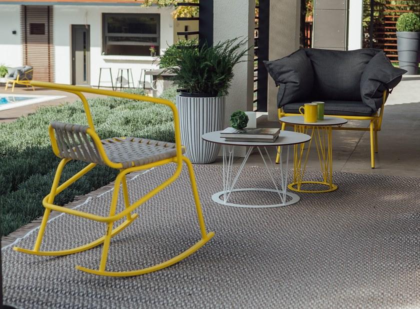 Garda Furniture Садовое кресло-качалка на веревке с подлокотниками Ataman Ga01ro - Вид №10