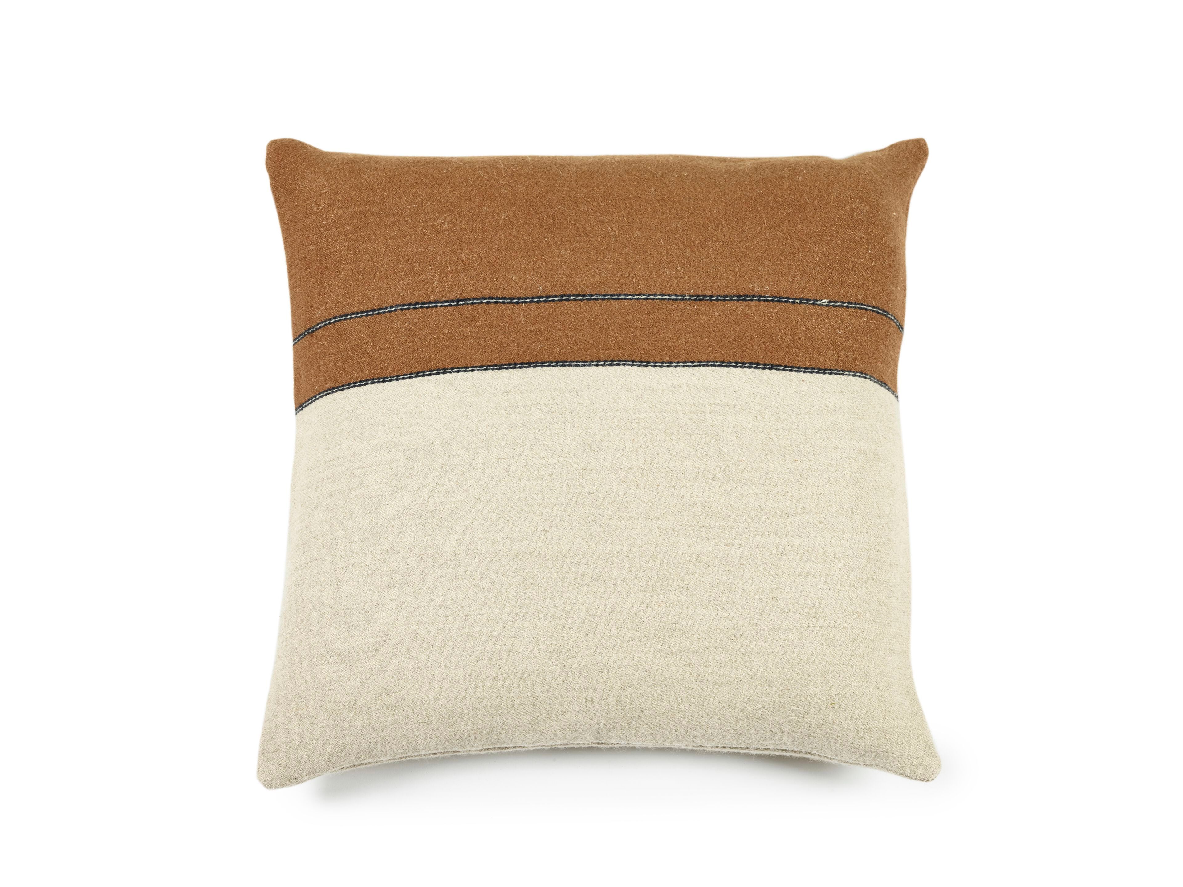 Льняная и шерстяная квадратная подушка Libeco Home Gus ARCH-00098519