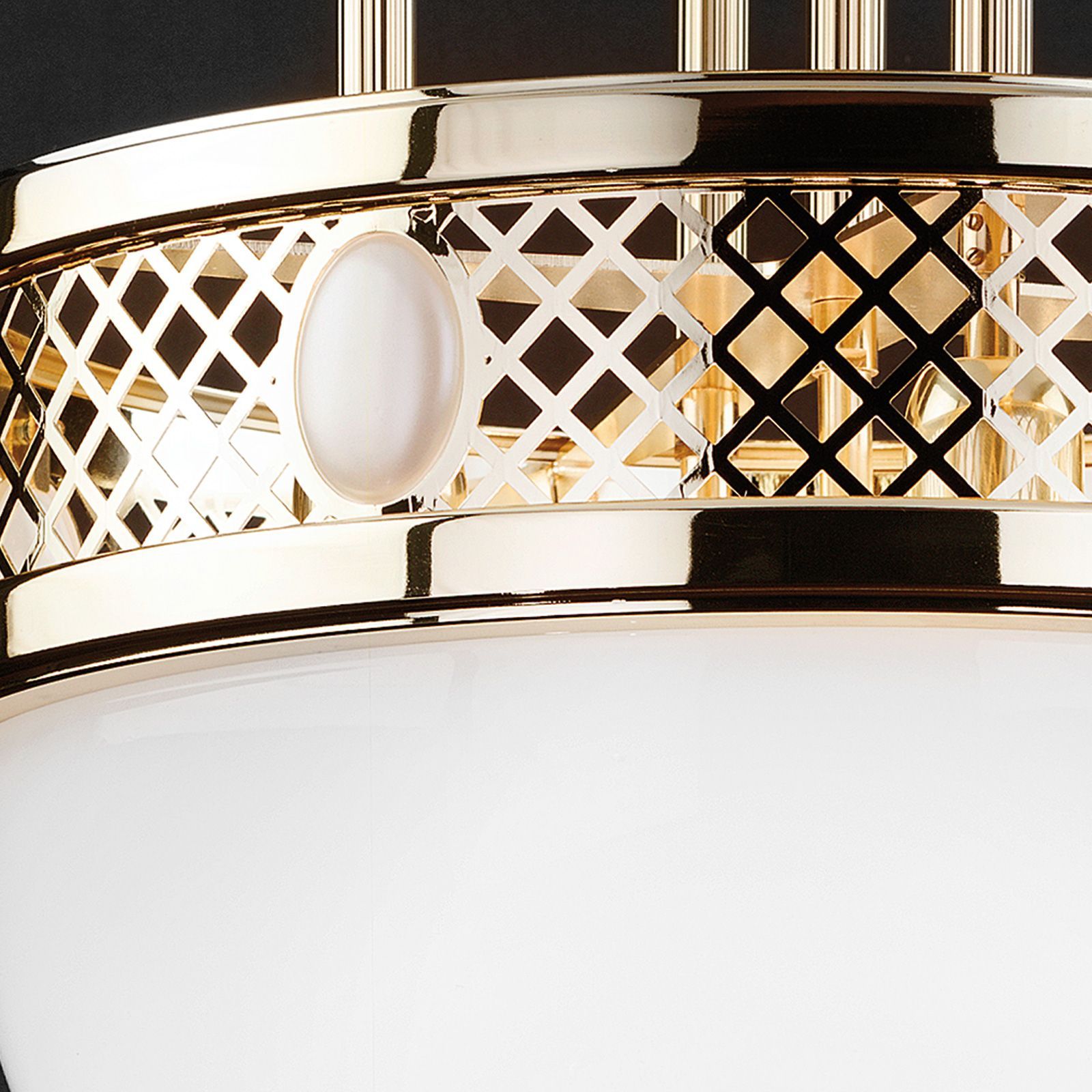 Подвесной светильник из опала и латуни Orion Alt Wien ARCH-00005669 - Вид №3