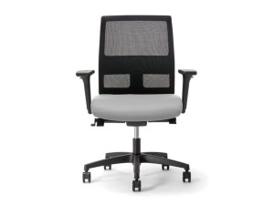 Операционный офисный стул с подлокотниками 5 спиц