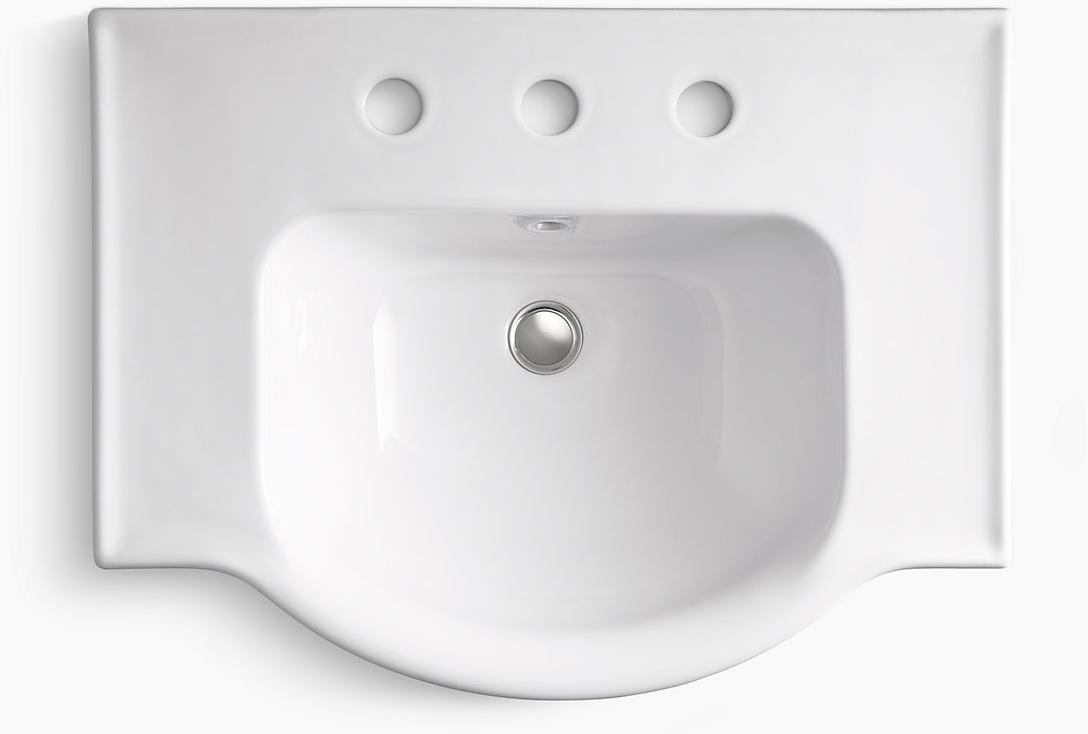 K-5266-8-G9 Напольная раковина стоящая прямоугольная Kohler  - Вид №2