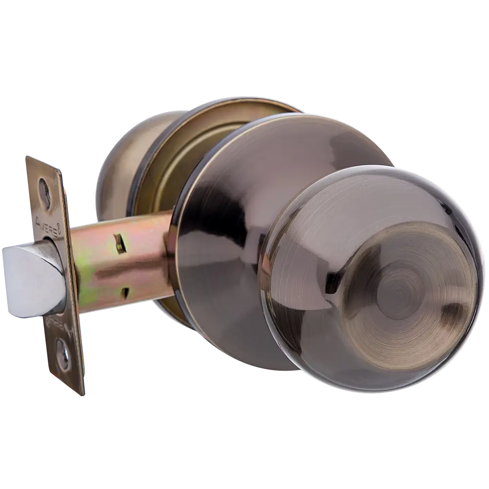 Дверная ручка-кноб Avers 6072-05-AB в стиле античная бронза 82001626 STLM-0016917