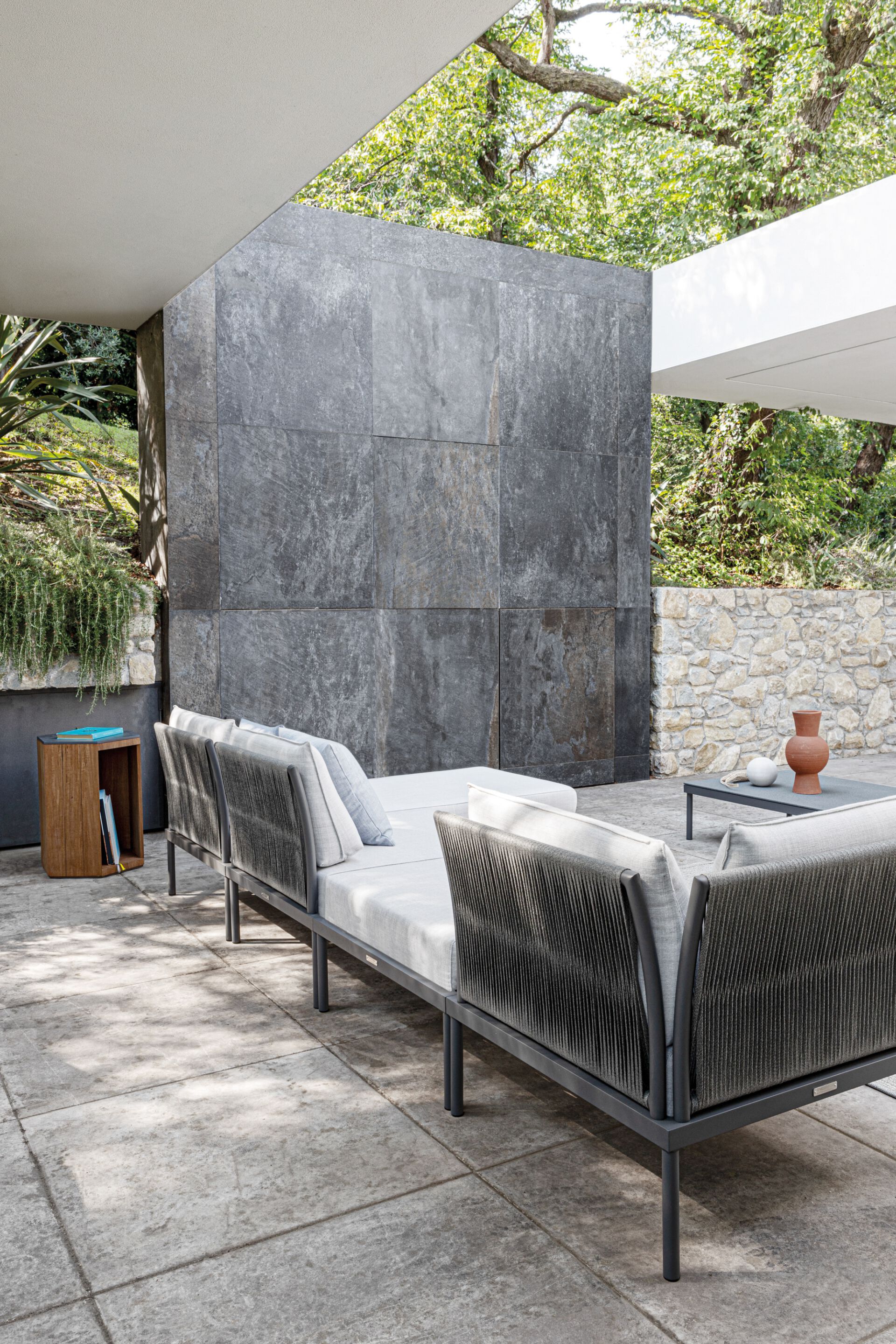 2-местный тканевый садовый диван Atmosphera ARCH-00095610 - Вид №2