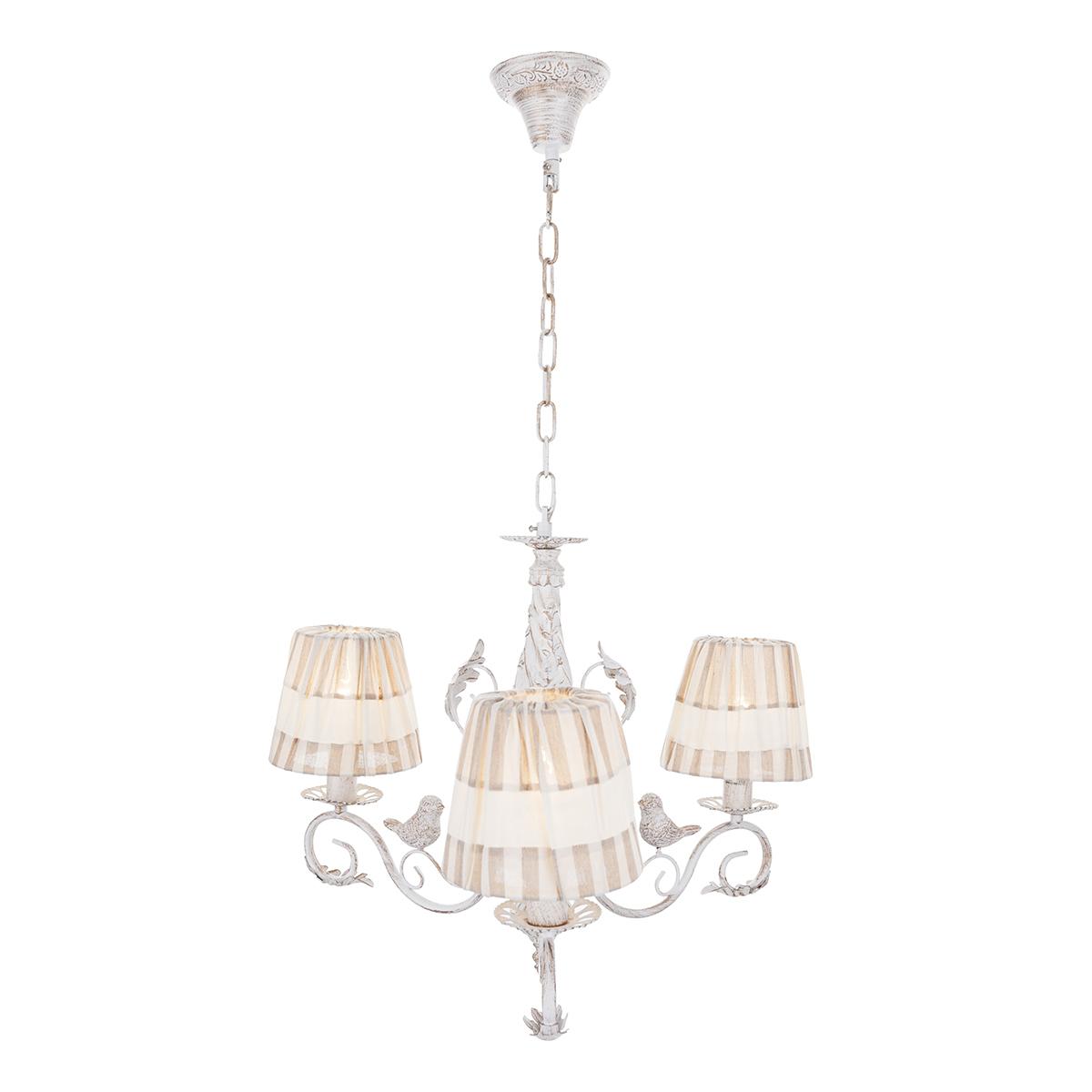 Подвесная люстра IDLamp Nido 555/3-Whitepatina IDLAMP NIDO 186812 Бежевый - Вид №1