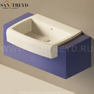 Flaminia UNA Консоль для раковины от 100 до 200 см синяя UNA75C1.5003