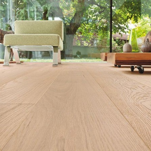 Паркетная доска Haro 4000 Series Top connect Пуро белый Саваж Дуб Кантри с брашью (Текстурированная) 2200х180 мм 530195 - Вид №1