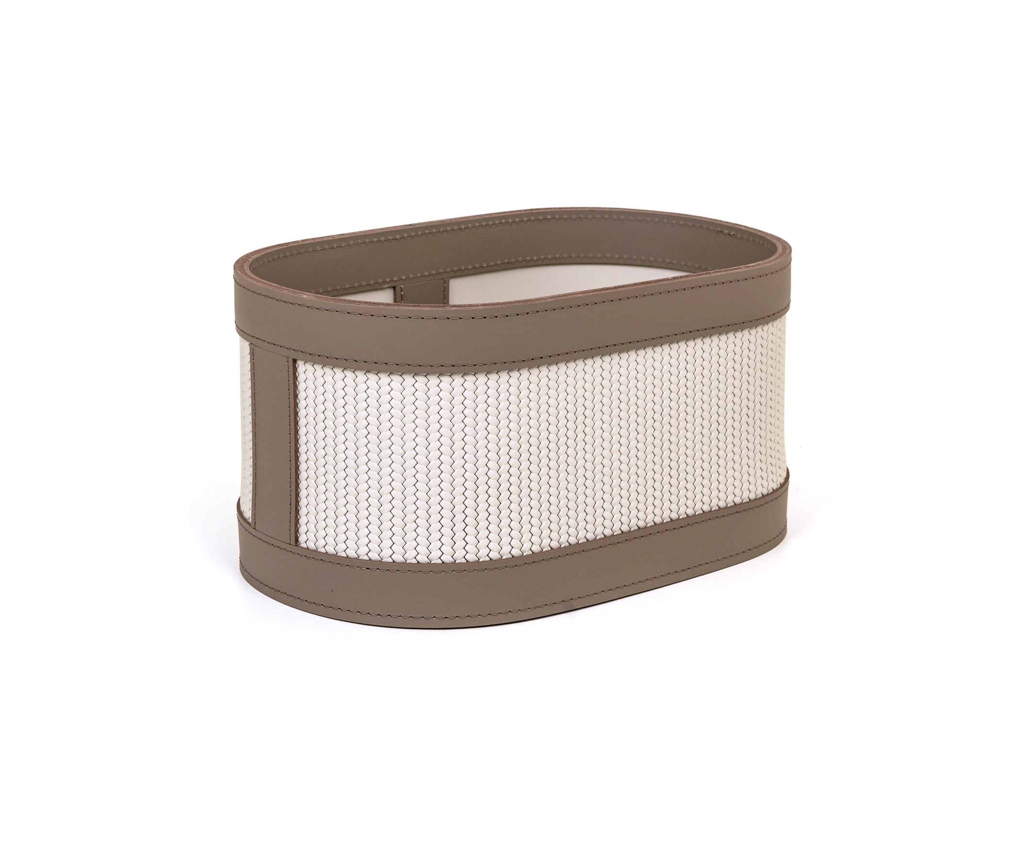 Roda Держатель для мочалки - 30X20XH12см / Серо-коричневый / тканая кожа_coffee Pinetti 00.1651.B84.1548