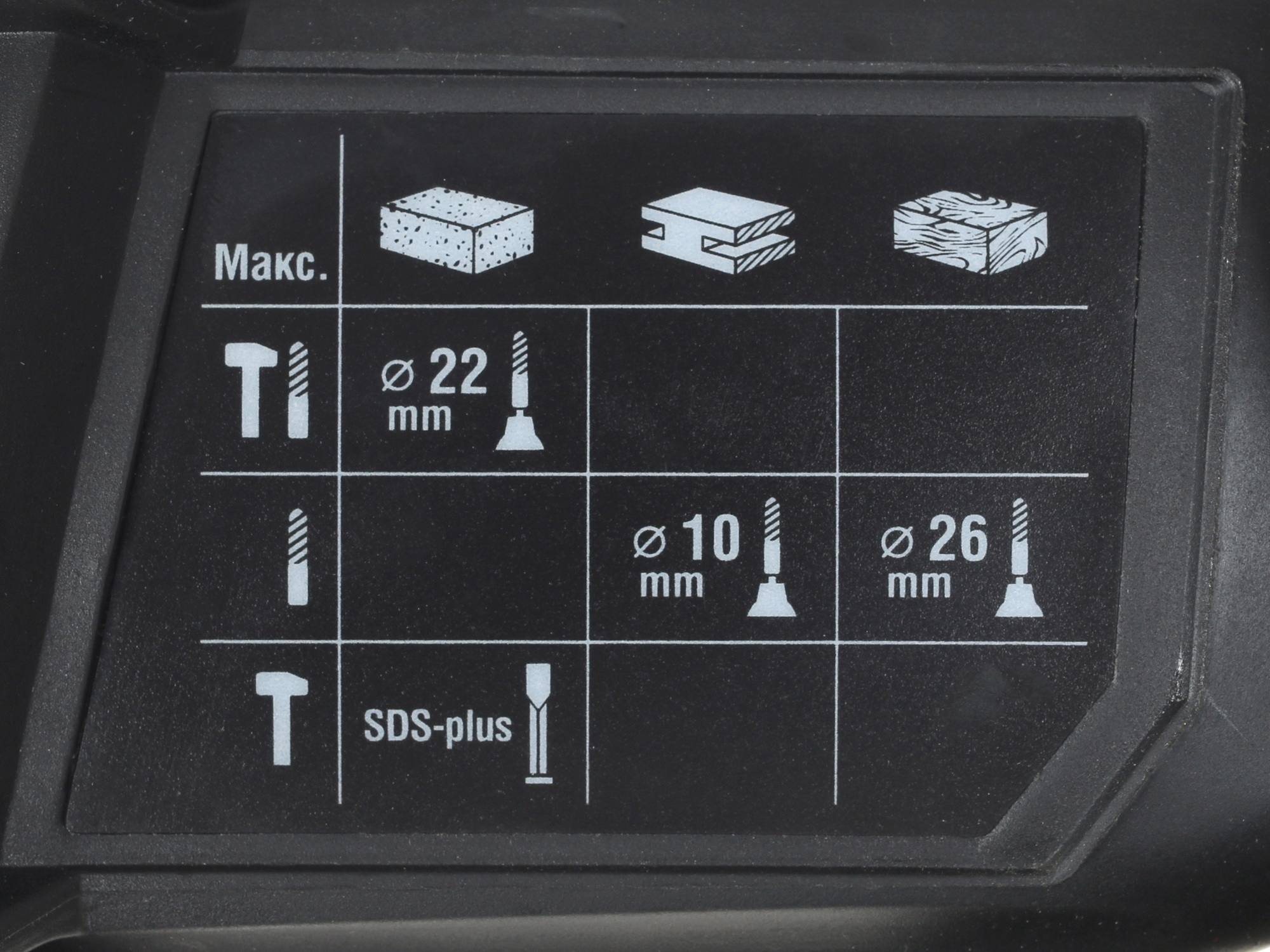 Перфоратор Зубр ЗП-22-650 К 1063328 STDN-0120915 - Вид №3