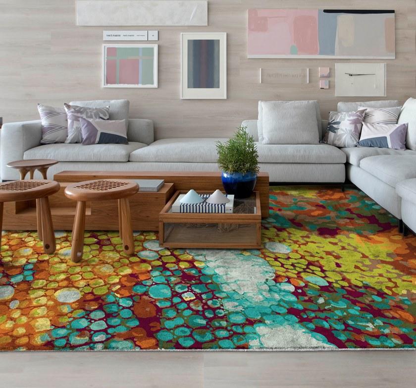 De Dimora Прямоугольный шерстяной коврик ручной работы Timeless sun-id-1428896 - Вид №2