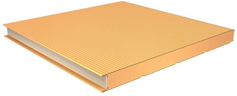 ELCOM SYSTEM Утепленная металлическая панель для фасада Termopareti® sun-id-1352521 - Вид №1