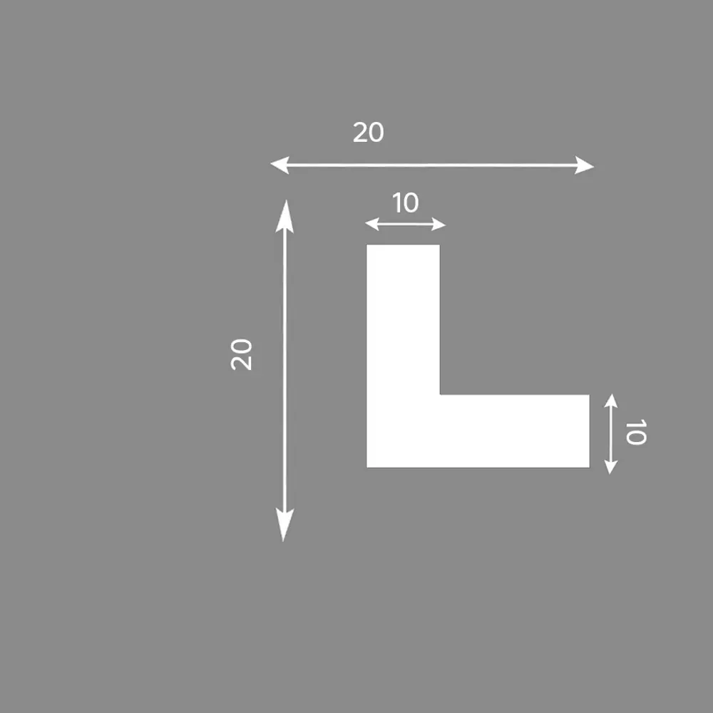 Уголок полистирол ударопрочный Decor-Dizayn DD803 белый 30 мм 85377367 STLM-2165074  - Вид №3