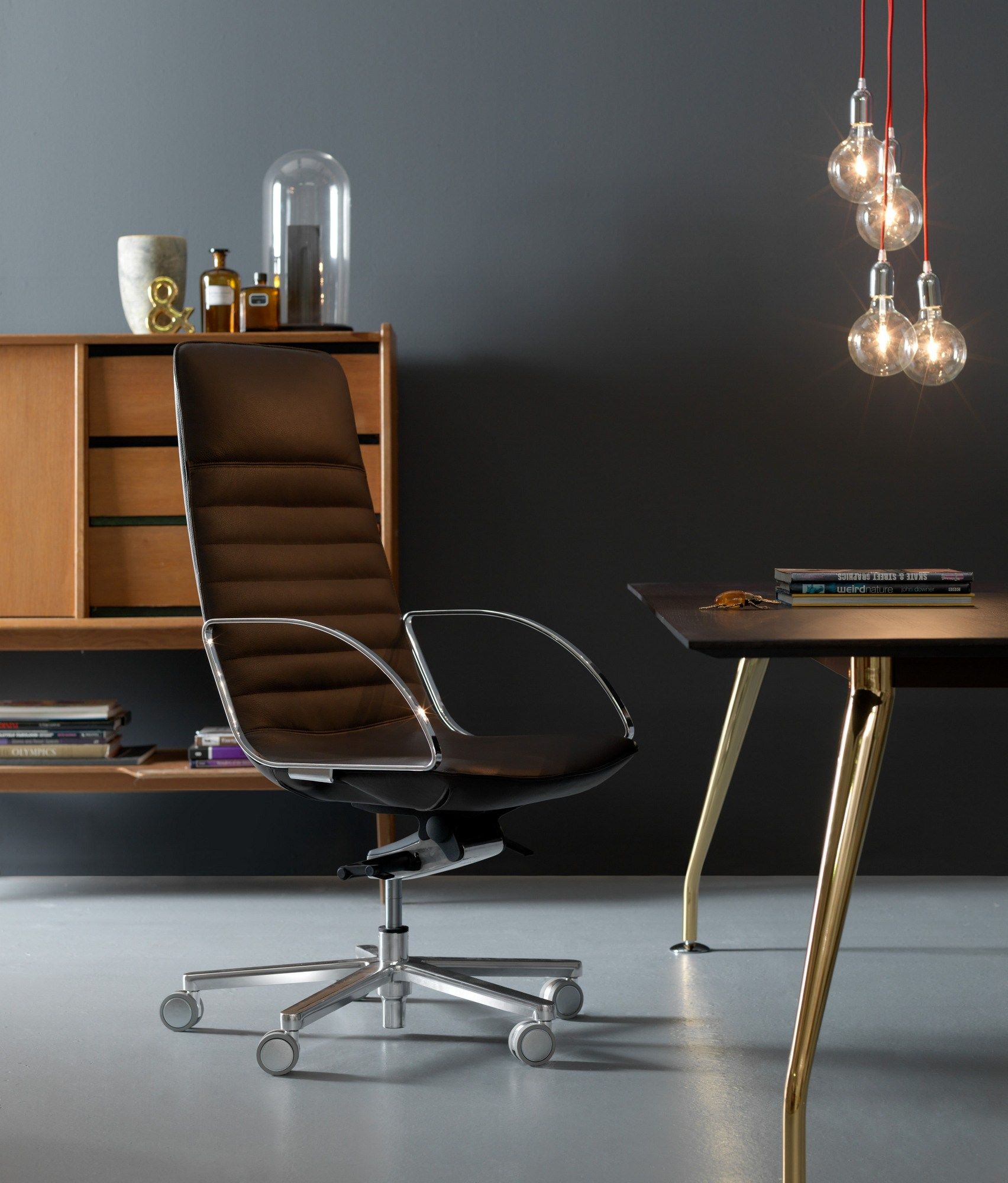 Вращающееся офисное кресло с подлокотниками с 5 спицами Quinti Sedute ARCH-00038557 - Вид №8